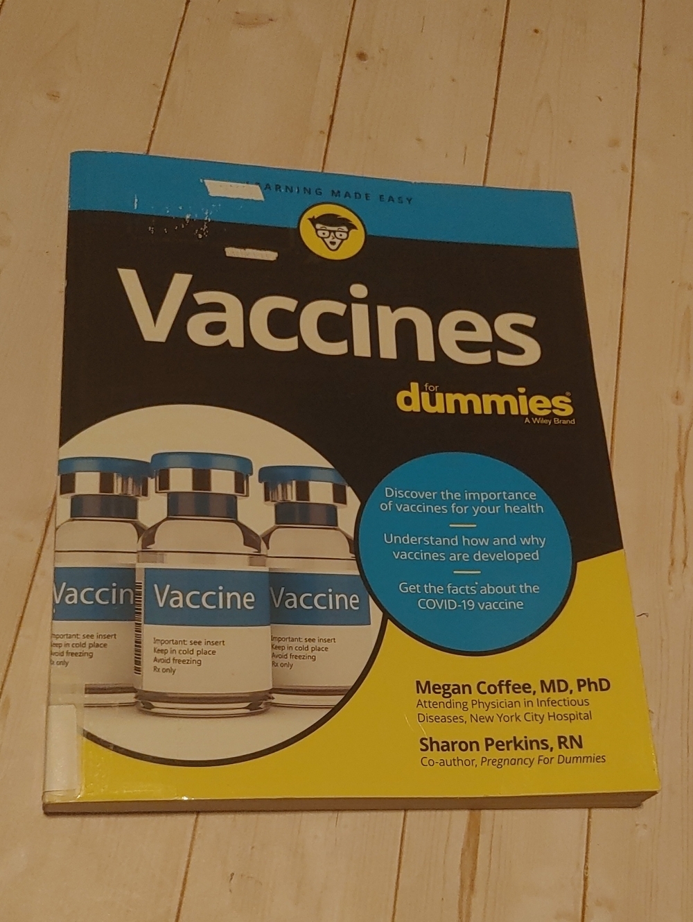 Vaccines For Dummies Megan Coffee Sharon Perkins Adult Non Fiction Book